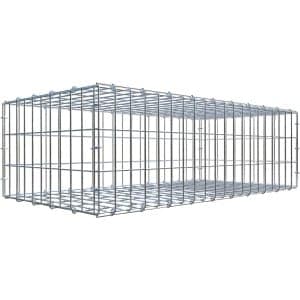 Gabiona C-Ring-Gabione 30 x 100 x 50 cm Maschenw 5 x 10 cm