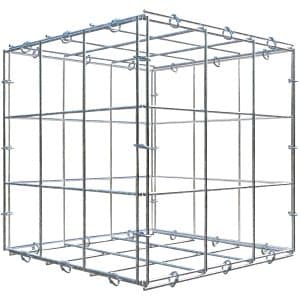Gabiona C-Ring-Gabione 30 x 30 x 30 cm Maschenw 10 x 10 cm