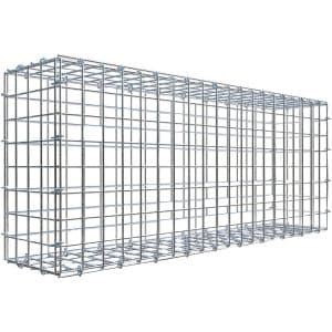 Gabiona C-Ring-Gabione 40 x 100 x 20 cm Maschenw 5 x 5 cm