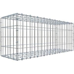 Gabiona C-Ring-Gabione 40 x 100 x 30 cm Maschenw 5 x 10 cm