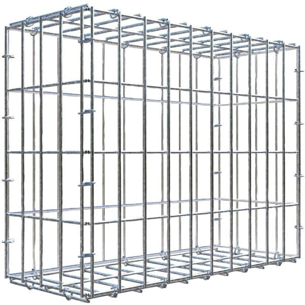 Gabiona C-Ring-Gabione 40 x 50 x 20 cm Maschenw 5 x 10 cm