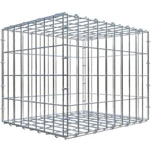 Gabiona C-Ring-Gabione 40 x 50 x 40 cm Maschenw 5 x 10 cm