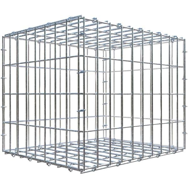 Gabiona C-Ring-Gabione 40 x 50 x 40 cm Maschenw 5 x 10 cm