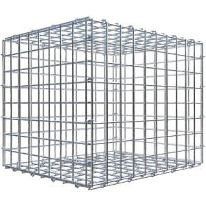 Gabiona C-Ring-Gabione 40 x 50 x 40 cm Maschenw 5 x 5 cm