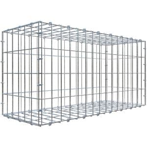 Gabiona C-Ring-Gabione 40 x 80 x 30 cm Maschenw 5 x 10 cm