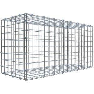 Gabiona C-Ring-Gabione 40 x 80 x 30 cm Maschenw 5 x 5 cm