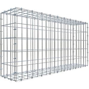 Gabiona C-Ring-Gabione 50 x 100 x 20 cm Maschenw 5 x 10 cm