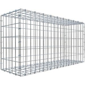 Gabiona C-Ring-Gabione 50 x 100 x 30 cm Maschenw 5 x 10 cm