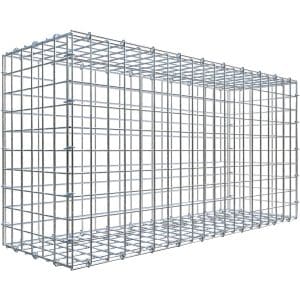 Gabiona C-Ring-Gabione 50 x 100 x 30 cm Maschenw 5 x 5 cm