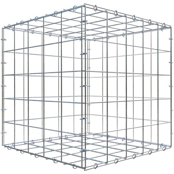 Gabiona C-Ring-Gabione 50 x 50 x 50 cm Maschenw 10 x 10 cm
