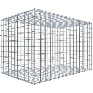 Gabiona C-Ring-Gabione 50 x 80 x 50 cm Maschenw 5 x 5 cm