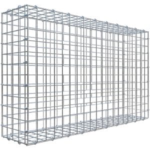 Gabiona C-Ring-Gabione 60 x 100 x 20 cm Maschenw 5 x 5 cm