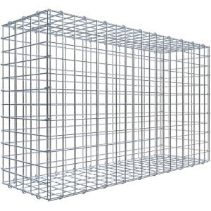 Gabiona C-Ring-Gabione 60 x 100 x 30 cm Maschenw 5 x 5 cm