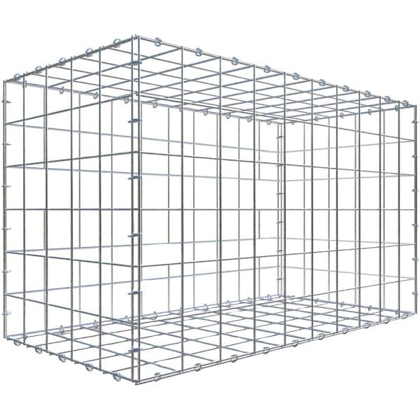 Gabiona C-Ring-Gabione 60 x 100 x 50 cm Maschenw 10 x 10 cm