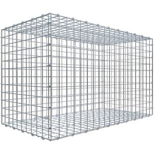 Gabiona C-Ring-Gabione 60 x 100 x 50 cm Maschenw 5 x 5 cm