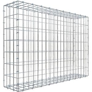 Gabiona C-Ring-Gabione 70 x 100 x 20 cm Maschenw 5 x 10 cm