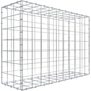Gabiona C-Ring-Gabione 70 x 100 x 30 cm Maschenw 10 x 10 cm