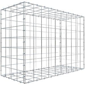 Gabiona C-Ring-Gabione 70 x 100 x 40 cm Maschenw 10 x 10 cm