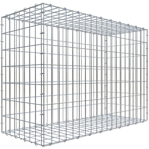 Gabiona C-Ring-Gabione 70 x 100 x 40 cm Maschenw 5 x 10 cm