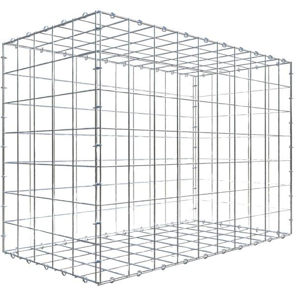 Gabiona C-Ring-Gabione 70 x 100 x 50 cm Maschenw 10 x 10 cm