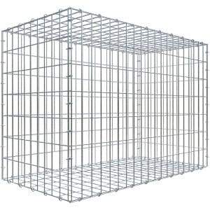 Gabiona C-Ring-Gabione 70 x 100 x 50 cm Maschenw 5 x 10 cm