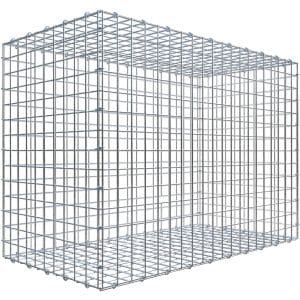 Gabiona C-Ring-Gabione 70 x 100 x 50 cm Maschenw 5 x 5 cm