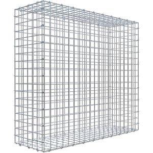 Gabiona C-Ring-Gabione 90 x 100 x 30 cm Maschenw 5 x 5 cm