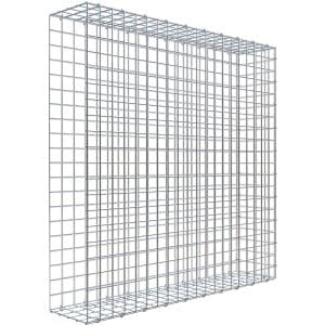 Gabiona C-Ring-Gabione-Anbaukorb Typ 2 100 x 100 x 20 cm Maschenw 5 x 5 cm