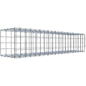 Gabiona C-Ring-Gabione-Anbaukorb Typ 2 20 x 100 x 20 cm Maschenw 5 x 5 cm