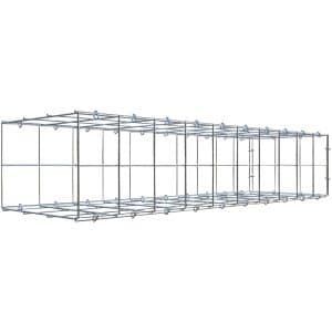 Gabiona C-Ring-Gabione-Anbaukorb Typ 2 20 x 100 x 30 cm Maschenw 10 x 10 cm