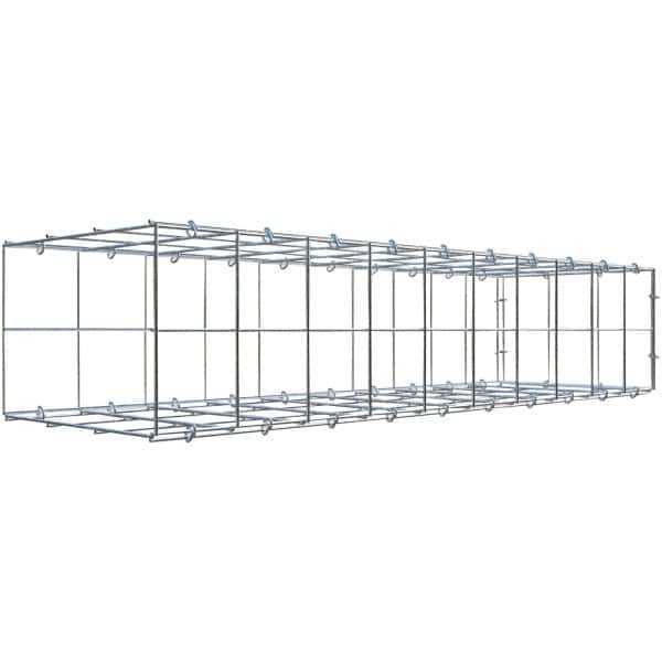 Gabiona C-Ring-Gabione-Anbaukorb Typ 2 20 x 100 x 30 cm Maschenw 10 x 10 cm