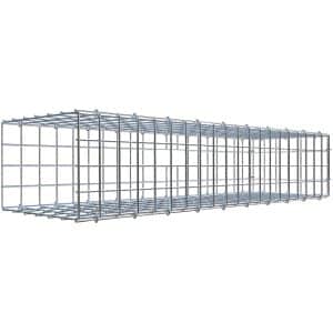 Gabiona C-Ring-Gabione-Anbaukorb Typ 2 20 x 100 x 30 cm Maschenw 5 x 5 cm