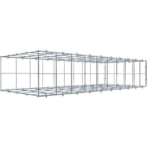 Gabiona C-Ring-Gabione-Anbaukorb Typ 2 20 x 100 x 40 cm Maschenw 10 x 10 cm
