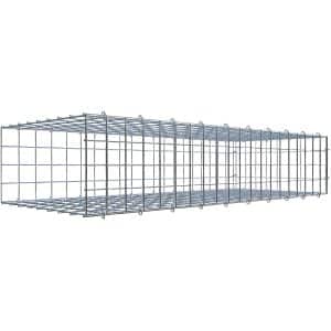 Gabiona C-Ring-Gabione-Anbaukorb Typ 2 20 x 100 x 40 cm Maschenw 5 x 5 cm