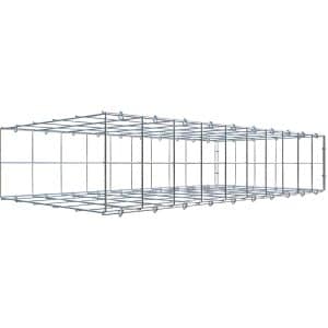 Gabiona C-Ring-Gabione-Anbaukorb Typ 2 20 x 100 x 50 cm Maschenw 10 x 10 cm