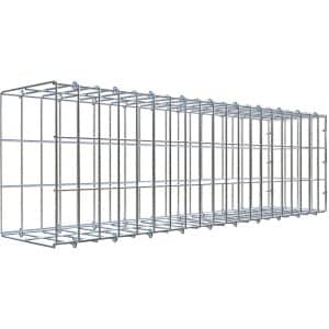 Gabiona C-Ring-Gabione-Anbaukorb Typ 2 30 x 100 x 20 cm Maschenw 5 x 10 cm
