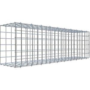Gabiona C-Ring-Gabione-Anbaukorb Typ 2 30 x 100 x 20 cm Maschenw 5 x 5 cm