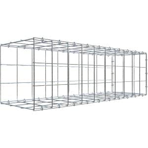 Gabiona C-Ring-Gabione-Anbaukorb Typ 2 30 x 100 x 30 cm Maschenw 10 x 10 cm