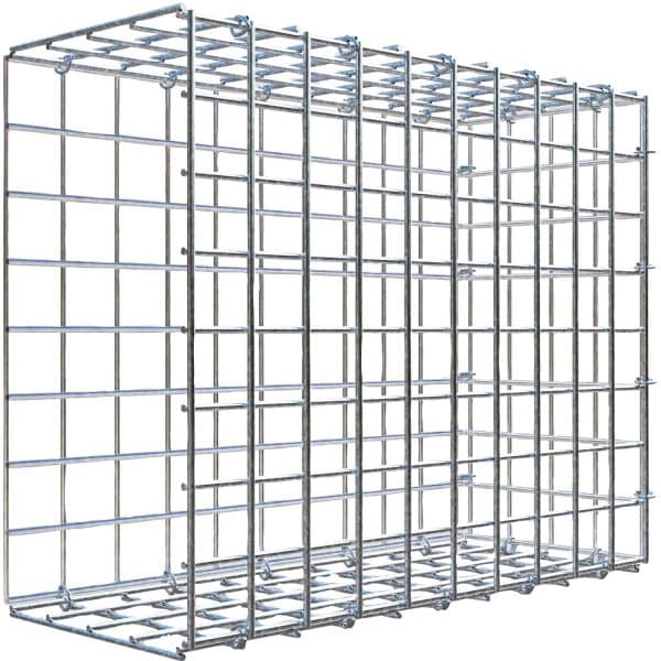 Gabiona C-Ring-Gabione-Anbaukorb Typ 2 40 x 50 x 20 cm Maschenw 5 x 5 cm