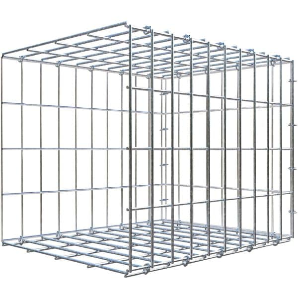 Gabiona C-Ring-Gabione-Anbaukorb Typ 2 40 x 50 x 40 cm Maschenw 5 x 10 cm