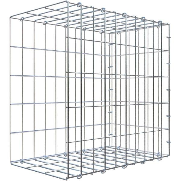 Gabiona C-Ring-Gabione-Anbaukorb Typ 2 50 x 50 x 30 cm Maschenw 5 x 10 cm