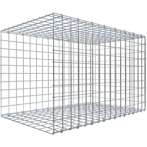 Gabiona C-Ring-Gabione-Anbaukorb Typ 2 50 x 80 x 50 cm Maschenw 5 x 5 cm
