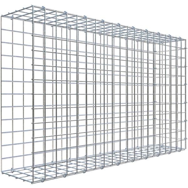 Gabiona C-Ring-Gabione-Anbaukorb Typ 2 60 x 100 x 20 cm Maschenw 5 x 5 cm