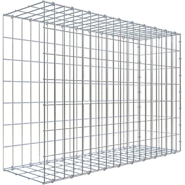 Gabiona C-Ring-Gabione-Anbaukorb Typ 2 70 x 100 x 30 cm Maschenw 5 x 10 cm