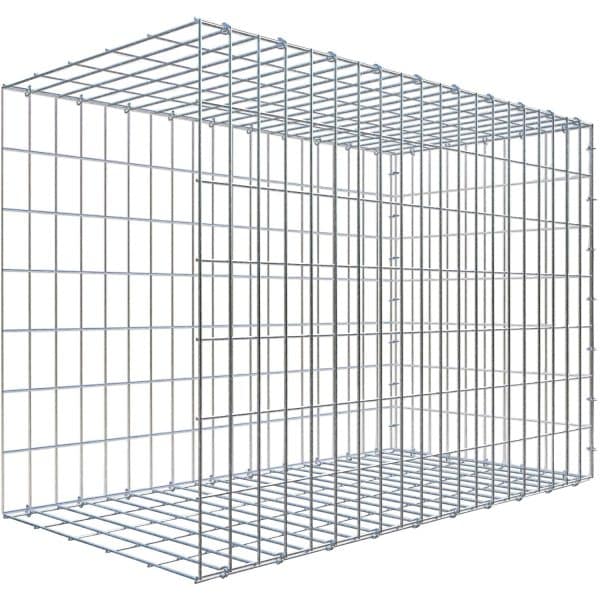Gabiona C-Ring-Gabione-Anbaukorb Typ 2 70 x 100 x 50 cm Maschenw 5 x 10 cm