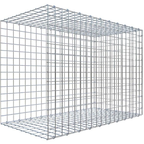 Gabiona C-Ring-Gabione-Anbaukorb Typ 2 70 x 100 x 50 cm Maschenw 5 x 5 cm