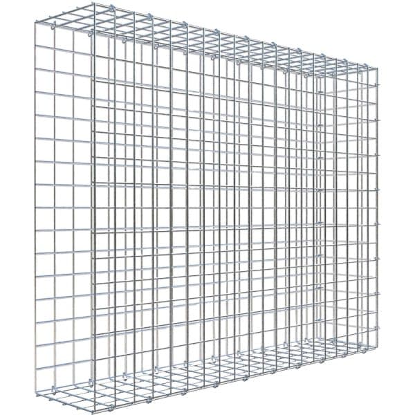 Gabiona C-Ring-Gabione-Anbaukorb Typ 2 80 x 100 x 20 cm Maschenw 5 x 5 cm