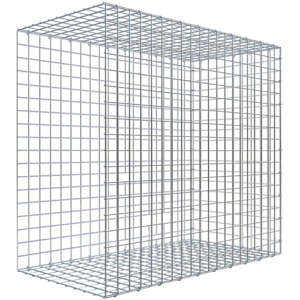 Gabiona C-Ring-Gabione-Anbaukorb Typ 2 90 x 100 x 50 cm Maschenw 5 x 5 cm
