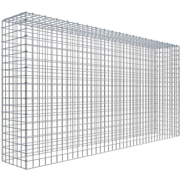 Gabiona C-Ring-Gabione-Anbaukorb Typ 3 100 x 200 x 30 cm Maschenw 5 x 5 cm