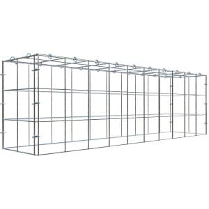 Gabiona C-Ring-Gabione-Anbaukorb Typ 3 30 x 100 x 20 cm Maschenw 10 x 10 cm